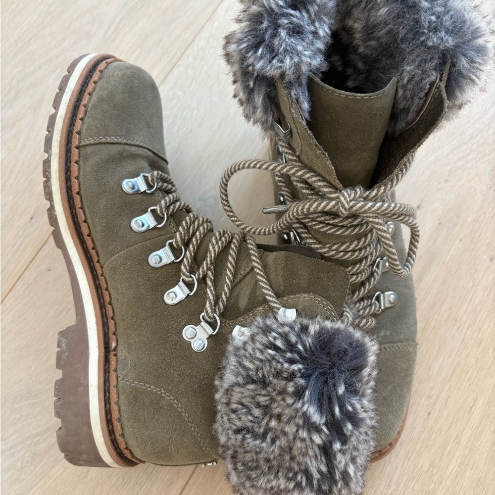 Sam Edelman Women's Olive Bowen Boots size 6 GREAT condition